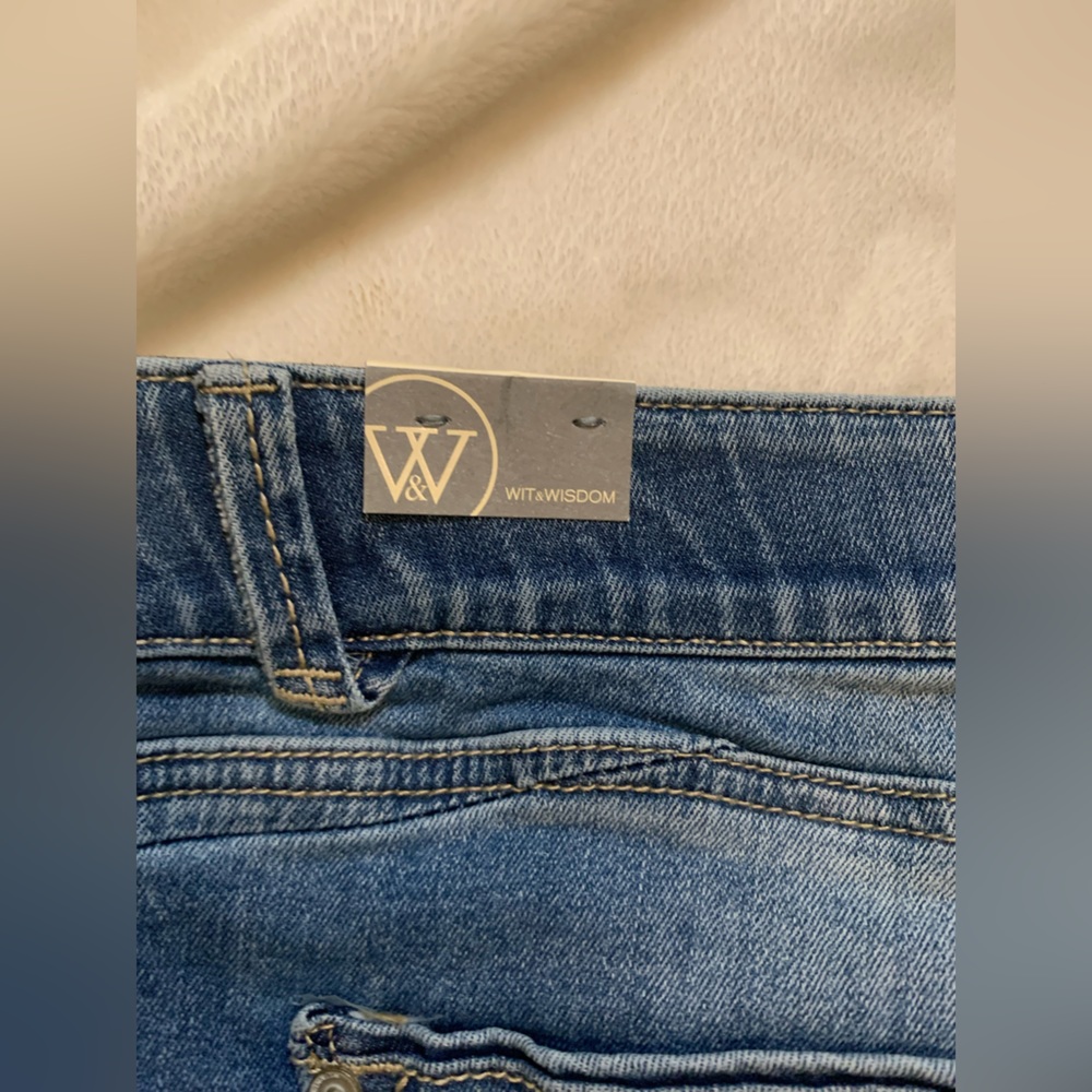 Wit & Wisdom Blue Jeans Shorts (NWT) - Picture 6 of 10